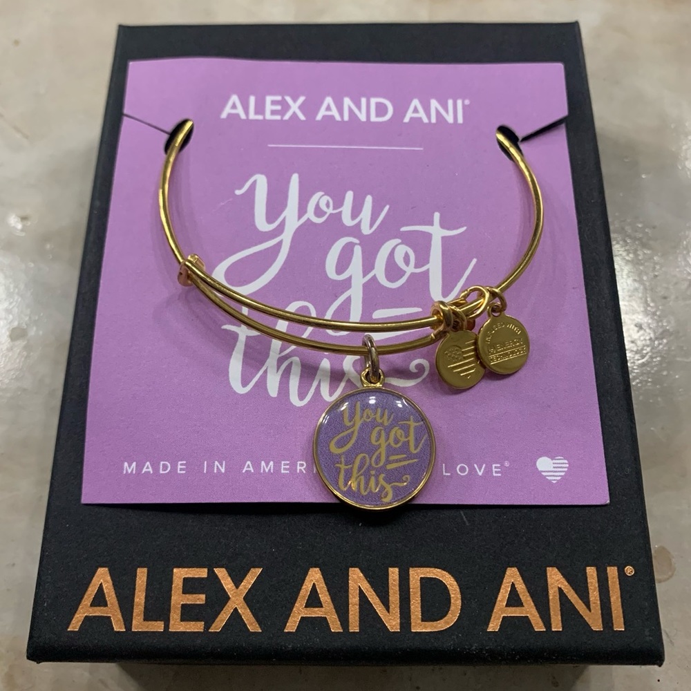 Alex and Ani “You Got This” Bracelet